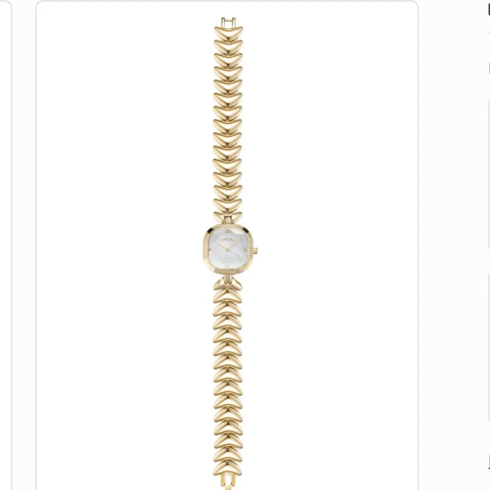 Ettika - Metal Moderna Bracelet Watch in Gold - Picture 7 of 7
